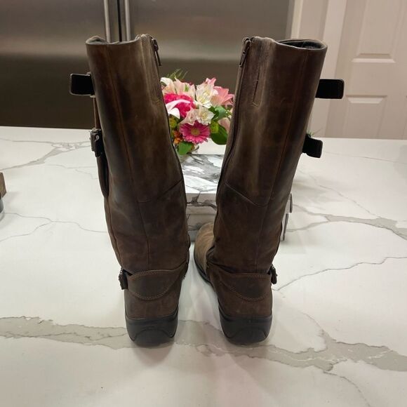 ECCO leather And Goretex boots sz 41 - Picture 4 of 13